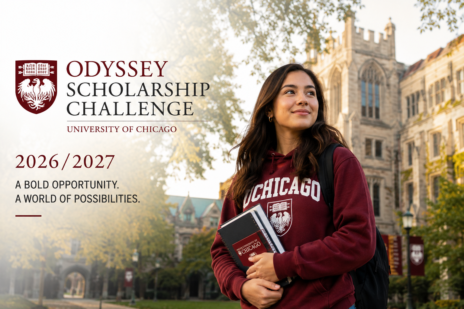 Odyssey Scholarship Challenge University of Chicago 2026/2027